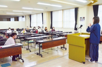 写真：フレイル予防について学んだ講座
