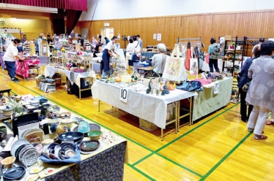 写真：４日まで開催しているだてまちＴＥ・ＲＡ・ＳＵ