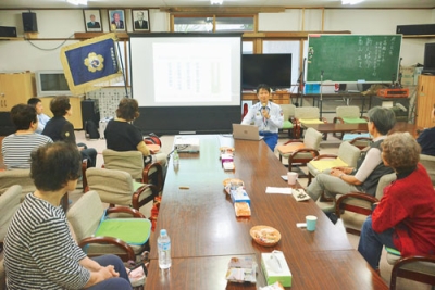写真：住宅火災予防について理解を深めた防火懇談会