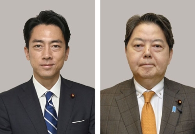 写真：小泉進次郎氏、林芳正氏