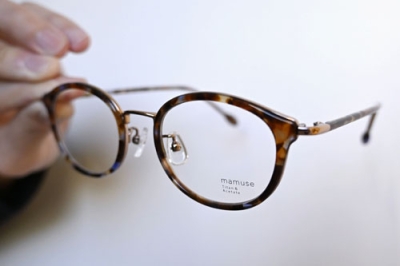 写真：福井県鯖江市で作られた眼鏡