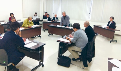写真:大滝総合支所で開催した大滝区協議会