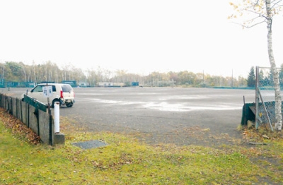 写真:取得したグラウンド