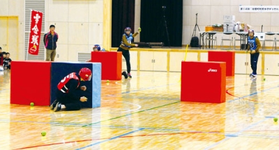 写真：盛り上がりを見せた町民ゆきがっせん