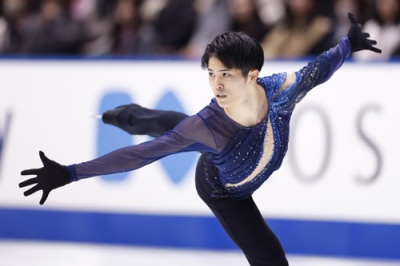 写真：ＮＨＫ杯でグランプリシリーズに初出場した垣内珀琉＝１０月、東和薬品ラクタブドーム