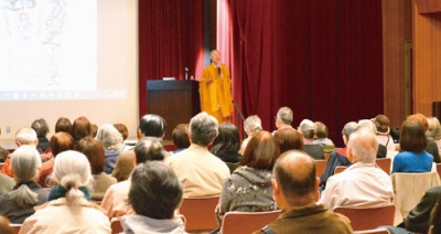 写真:終活について考えた市民講演会