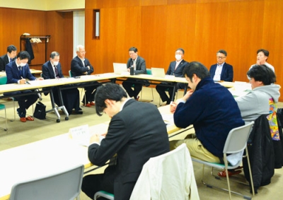 写真：ＤＭＯ・ＤＭＣの設立などについて協議したＷＧ