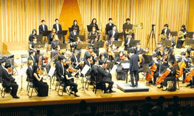 写真:洗練された音色が披露された定期演奏会