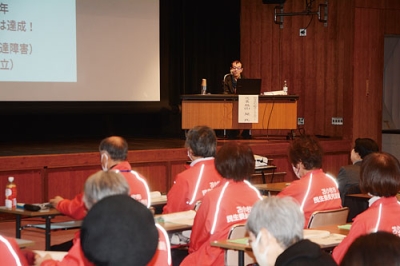 写真：「居場所づくり」の事例について学んだセミナー