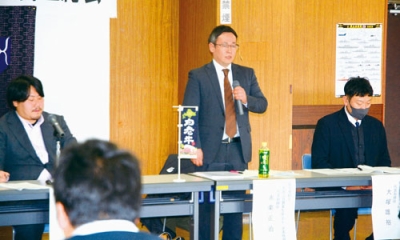 写真：新しいブランド管理体制構築に向けて誕生した白老牛生産者事業協同組合の設立総会