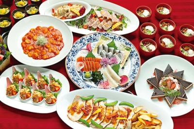 写真：忘新年会プランの６６００円コース（写真はイメージ）