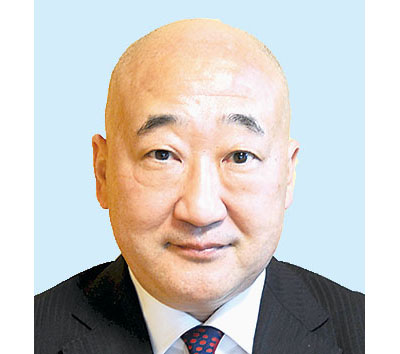 写真:下道英明町長