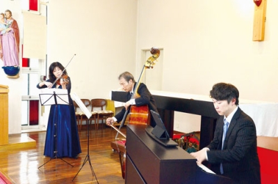 写真:美しい旋律が響き渡ったクリスマスチャリティーコンサート