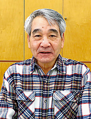 写真:舟見Mランドクラブ有志の西尾正勝会長