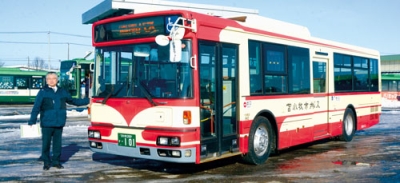 写真：復刻車両第４弾として再現した「苫市旧カラー」