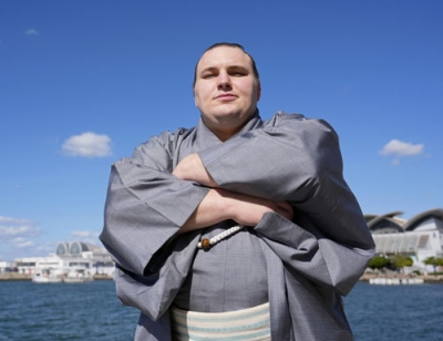 写真:新大関として初場所に臨む安青錦