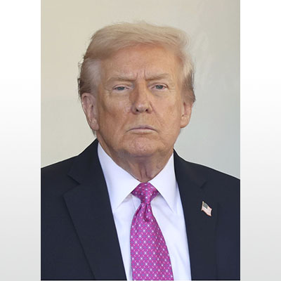 写真:トランプ米大統領(ゲッティ=共同)