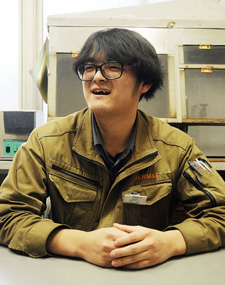 写真:「責任ある行動を重ねていきたい」と語る野田さん