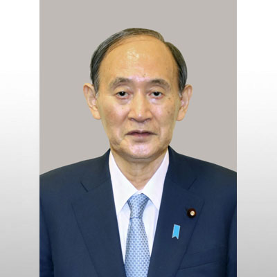 写真：自民党の菅義偉元首相