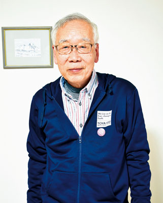 写真：「三朗さんの教えを次世代へ」と意気込む池田代表理事