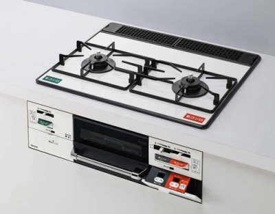 写真：リンナイのガスこんろ「セイフルプラス」（同社提供）