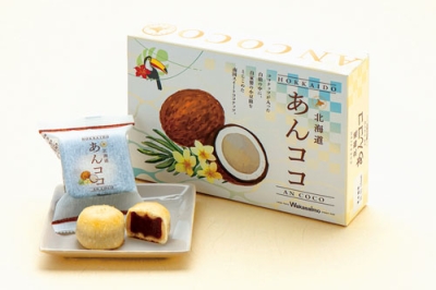 写真：きょう新発売されるココナッツ風味の「あんココ」