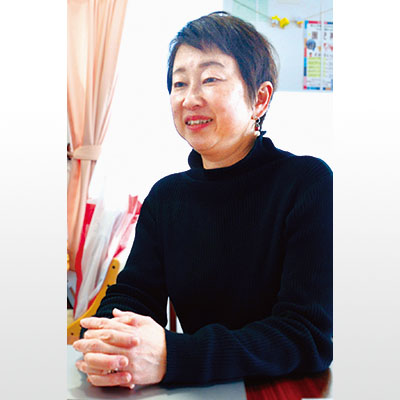 写真：「避妊について日頃から話し合うことが大切」と呼びかける髙村さん