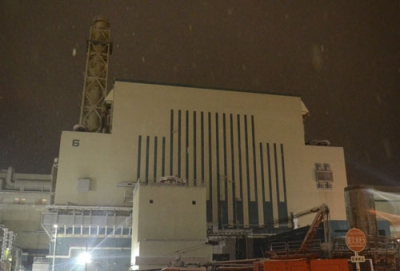 写真：新潟県の東京電力柏崎刈羽原発６号機＝１月