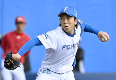 写真：広島戦で好投した日本ハム・宮西＝Ｅｎａｇｉｃ名護