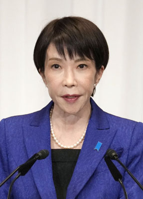 写真：高市早苗首相