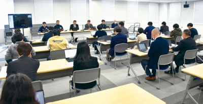 写真:高病原性鳥インフルエンザの対策などを確認した幹事会