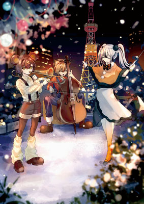 写真:イラスト部門特別賞に選ばれた「北の音楽会」