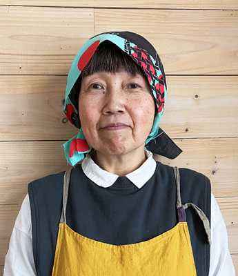 写真：洞爺湖・金沢屋店主　廣島夕美子さん