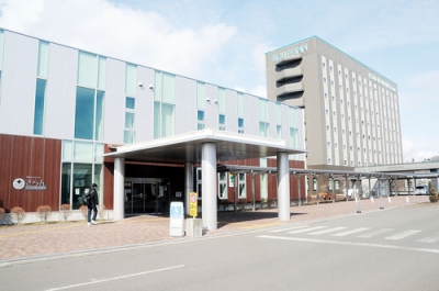 写真：敷地内に支所機能が移転される方針のきらん