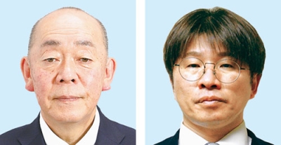 写真：山崎満敬氏（左）、栃丸直士氏