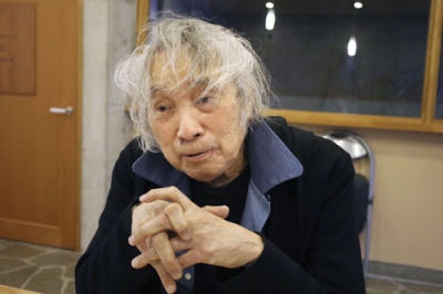 写真：「無言館」の創設者で共同館主の窪島誠一郎さん＝２月、長野県上田市