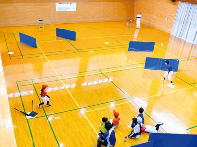写真：野球の魅力に触れた「ちびっこ野球体験会」（提供写真）