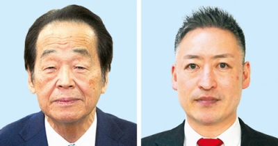 写真：滝口信喜氏（左）、赤根広介氏