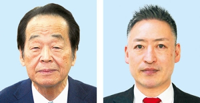 写真：滝口信喜氏（左）、赤根広介氏