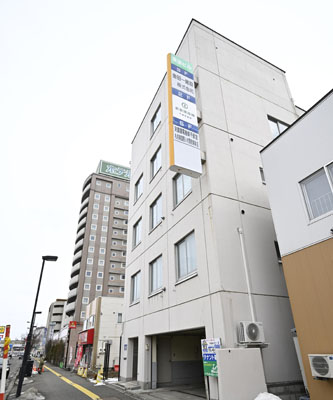 写真：商業地の上昇率が全国トップとなった千歳市のＪＲ千歳駅周辺